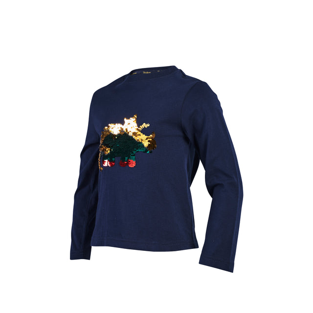 Shires Tikaboo Children's Long Sleeve T-Shirt #colour_dinosaur