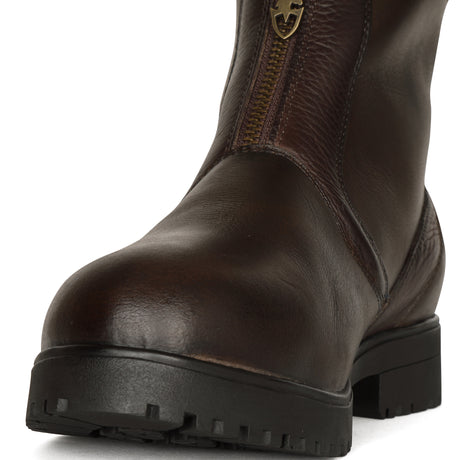 Shires Moretta Atri Zip Country Boots #colour_brown