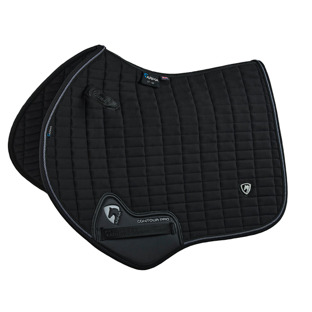 Shires ARMA Classic Jump Saddlecloth #colour_black