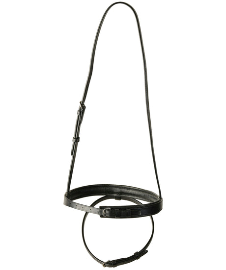 Kincade Classic Plain Raised Flash Noseband #colour_black