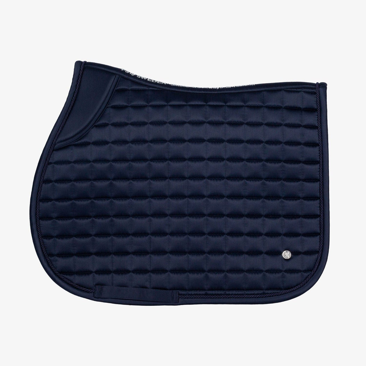 PS of Sweden Classic Quilt Jump Saddle Pad #colour_navy