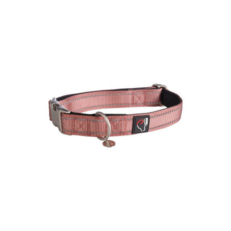 HKM Nylon Dog Collar -Anam Cara #colour_terracotta