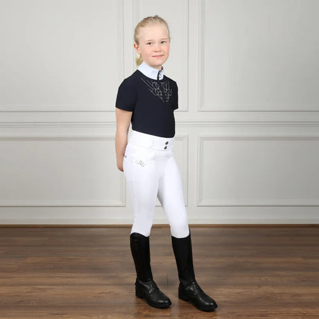 Coldstream Next Generation Ledmore Diamante Show Shirt #colour_navy