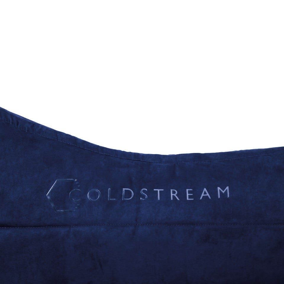 Coldstream Belford Suede GP Saddle Pad #colour_navy