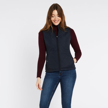 Dubarry Womens Heywood Gilet #colour_navy