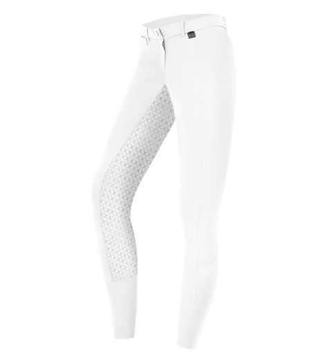 E.L.T Micro Child Sport Silicone Riding Breeches #colour_white