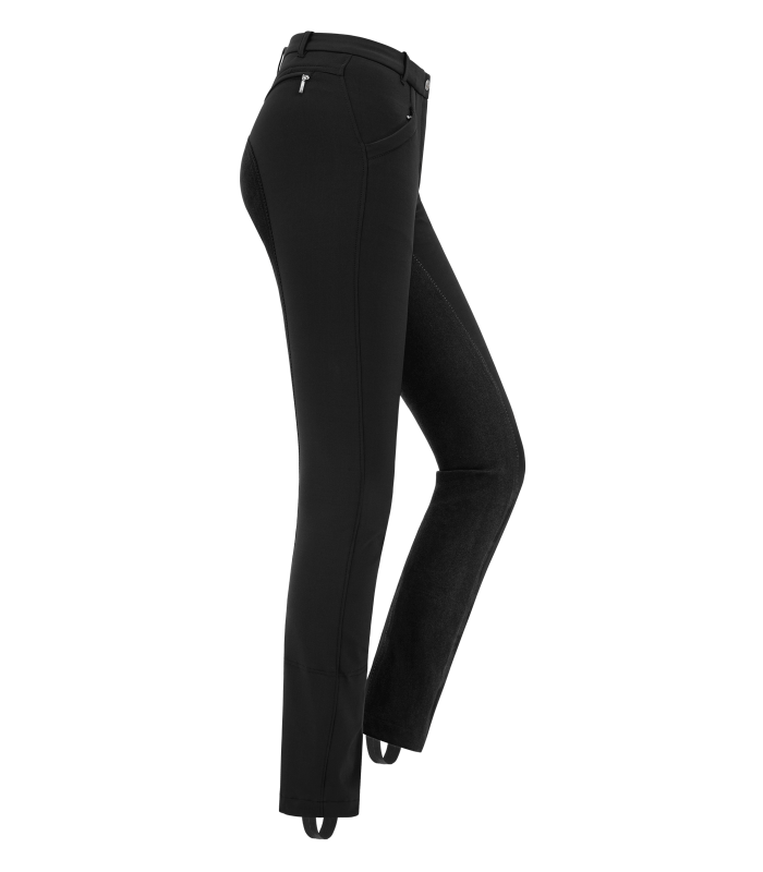 E.L.T Micro Ladies Jodhpur Riding Breeches #colour_black