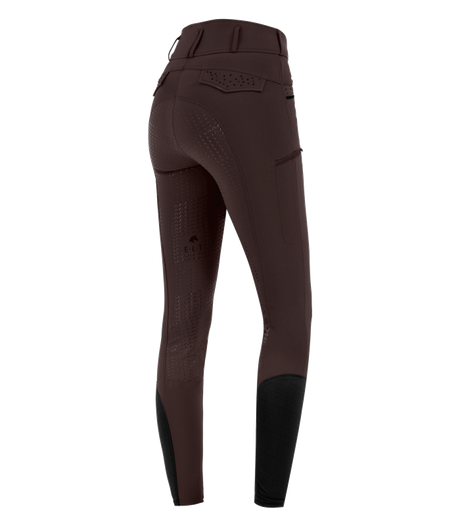 E.L.T Ladies Kassandra High Waist Breeches #colour_maroon