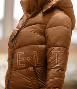 E.L.T Oslo Ladies Light Weight Coat #colour_cinnamon