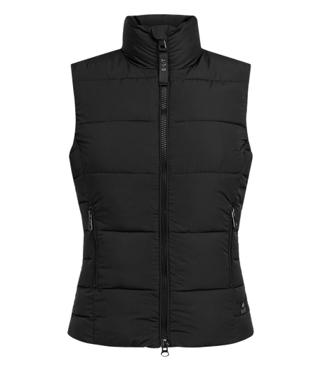 E.L.T Oxford Ladies Winter Light Weight Gilet #colour_black