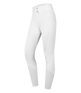 E.L.T Essential Ladies High Waist Silicone Breeches #colour_white