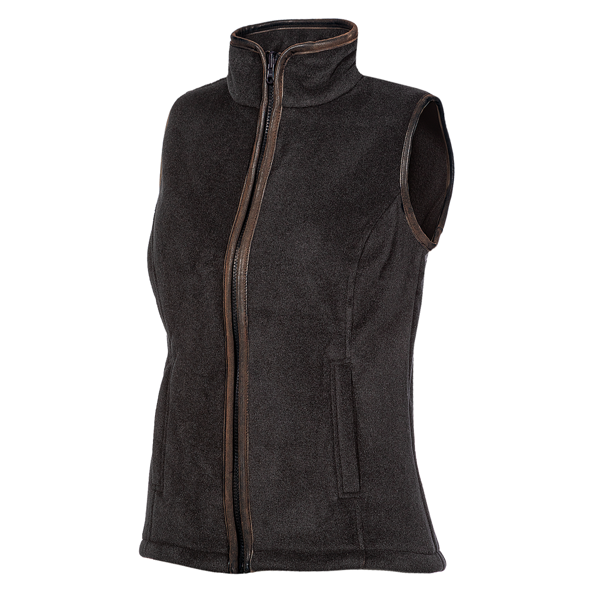 Baleno Sally Ladies Fleece Gilet #colour_anthracite