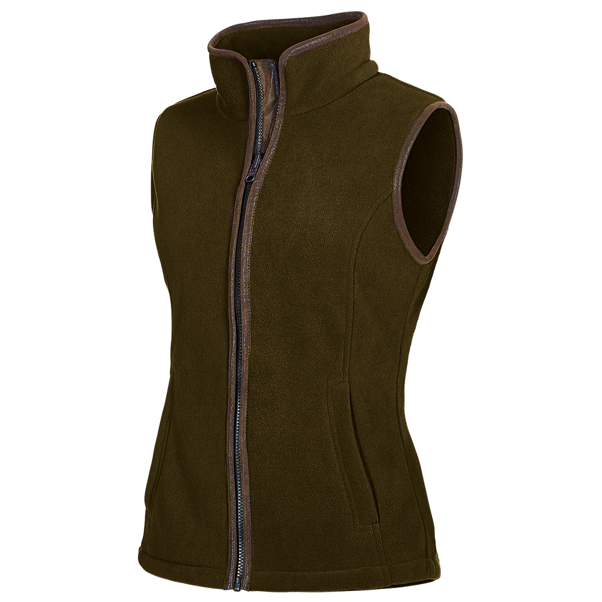 Baleno Sally Ladies Fleece Gilet #colour_olive