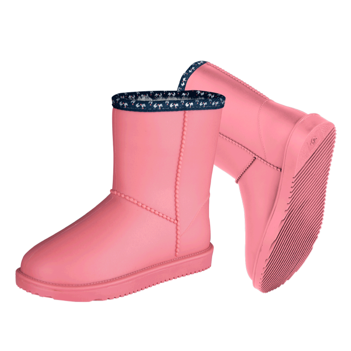 E.L.T Lucky Heart Children's Bootie #colour_pink-red