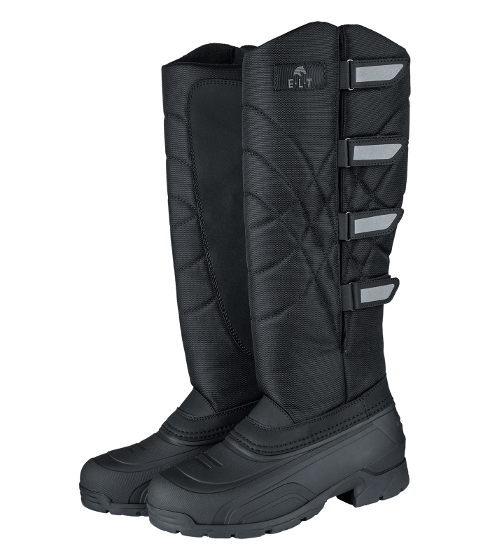 E.L.T Essential Ladies Thermal Boots #colour_black