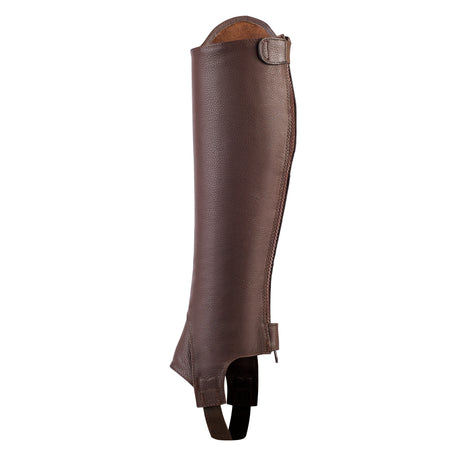 Shires Moretta Ladies Leather Gaiters #colour_chestnut