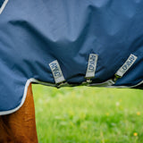 Horseware Ireland Amigo Bravo 12 Plus 0g Lite Turnout Rug #colour_navy-titanium-grey-silver