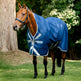 Horseware Ireland Amigo Bravo 12 Wug 0g Lite Turnout Rug #colour_navy-titanium-grey-silver