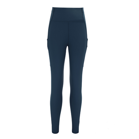 Woof Wear Ladies Full Seat Riding Tights #colour_petrol-blue