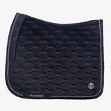 PS of Sweden Velvet Monogram Dressage Saddle Pad #colour_black