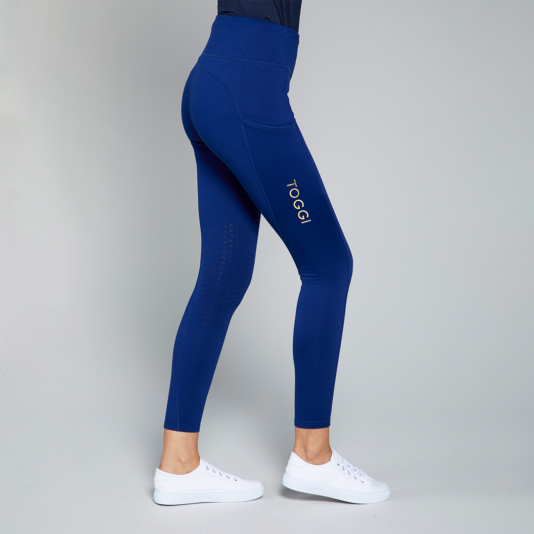 Toggi Winter Sculptor Foster Riding Tights #colour_blue