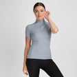 Mochara Short Sleeve Recycled Base Layer #colour_slate-grey