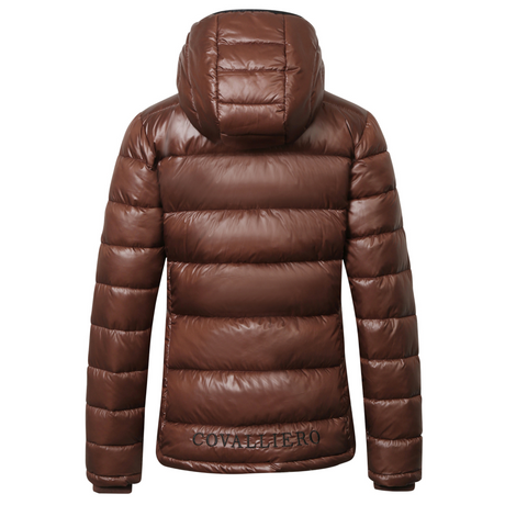 Covalliero Quilted Jacket #colour_oak-brown