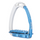 Tech Stirrups Venice Plus Evo Adult Safety Stirrups #colour_silver-blue