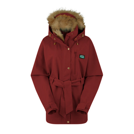 Ridgeline Womens Monsoon Nordic Jacket #colour_winter-berry