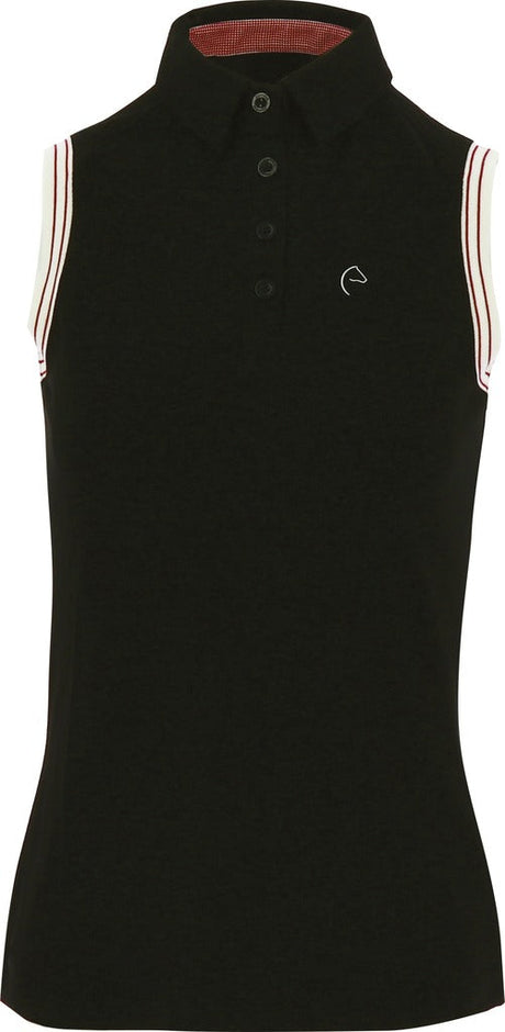 Equitheme Pique Ladies Polo Sleeveless Shirt
