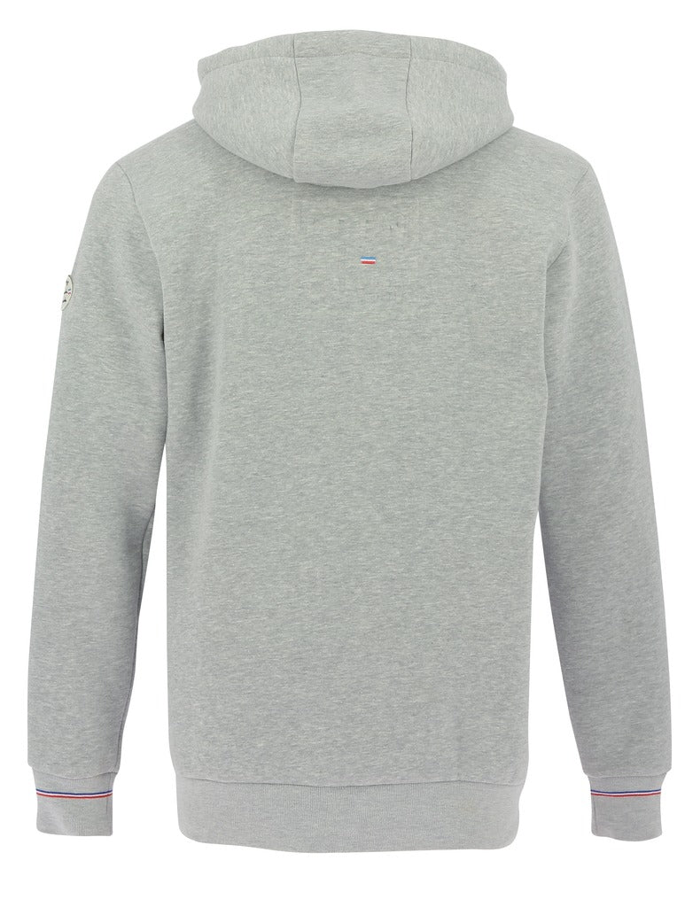 Equitheme Nicolas Mens Hooded Jacket #colour_chiney-grey