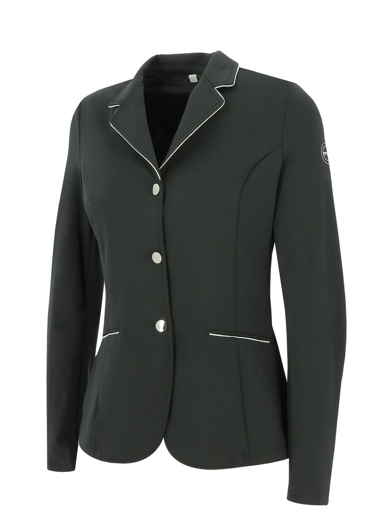 Equitheme Roma Ladies Competition Jacket #colour_black