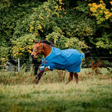 Horseware Ireland Rhino Original Turnout Lite 0g #colour_navy-aqua-grey