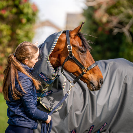 Horseware Ireland Amigo Bravo 12 Plus 0g Lite Turnout Rug #colour_shadow-navy-rose