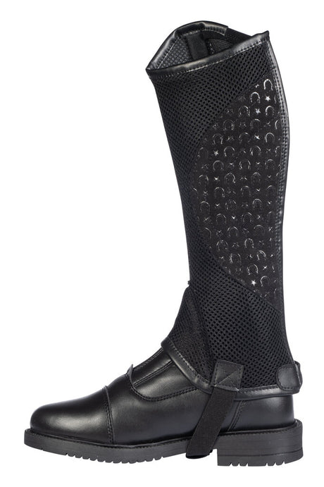 HKM Children's Half Chaps -Lara- #colour_black