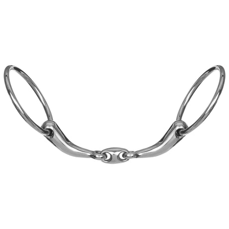 Mackey Anatomic Double Jointed Solid Snaffle Bit
