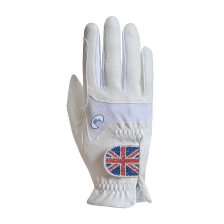 Roeckl Maryland Riding Gloves #colour_white-uk