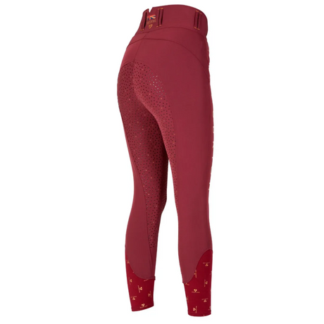 Shires Aubrion Team Breeches #colour_burgundy