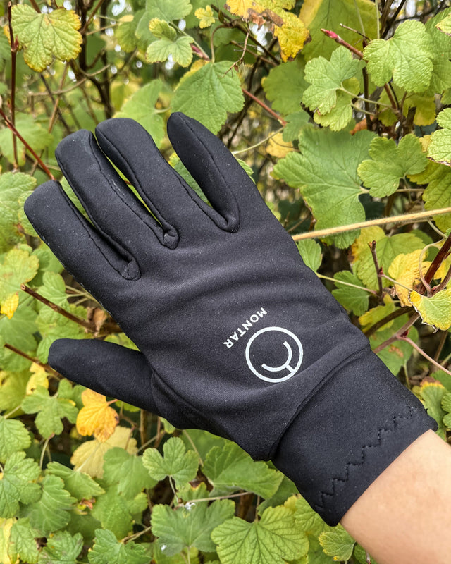 Montar Softshell Gloves #colour_black