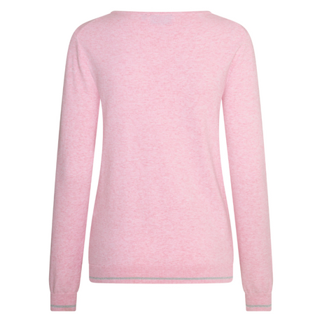 HV Polo Amy Pullover Sweater #colour_orchid-pink-melange