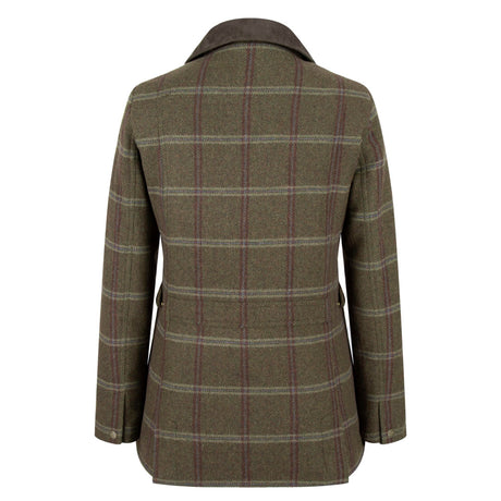 Hoggs of Fife Musselburgh Ladies Tweed Field Coat #colour_bracken-tweed