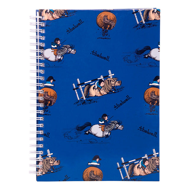 Hy Equestrian Thelwell Jumps Collection Notebook #colour_classic-blue