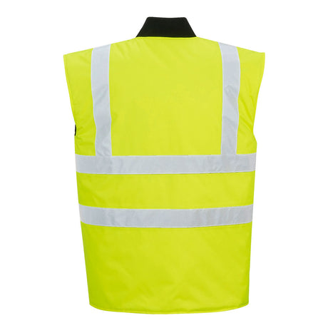 Portwest Hi-Vis Reversible Bodywarmer #colour_yellow