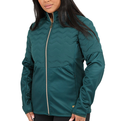 Shires Aubrion Regent Lightweight Ladies Jacket #colour_dark-green