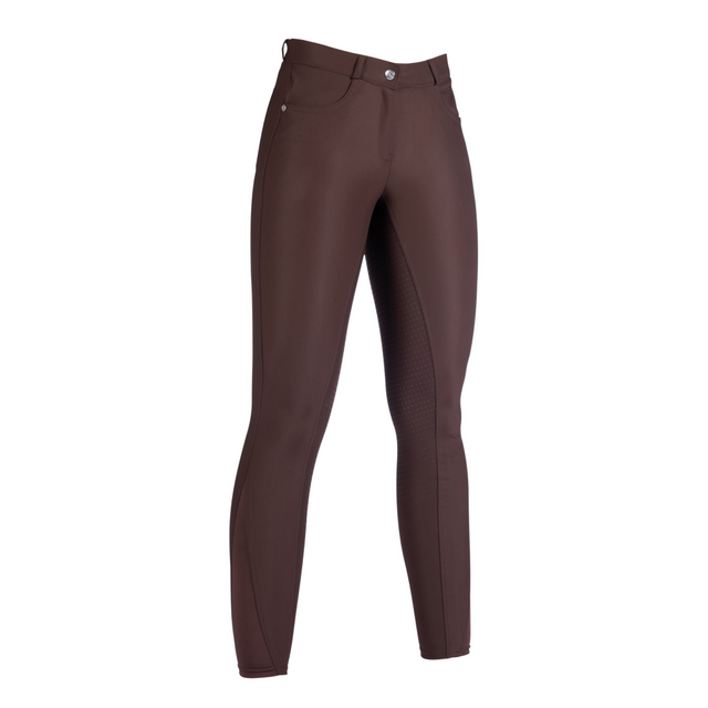 HKM Luna Riding Breeches #colour_dark-brown