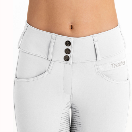 Tredstep Ireland Solo Volte II Grip Full Seat Breeches #colour_white