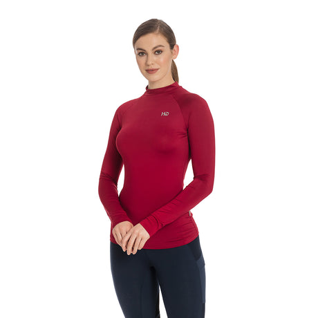 Horseware Ireland Keela Ladies Base Layer #colour_rio-red