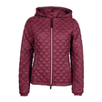 HKM Stella Quilted Jacket #colour_wine-red