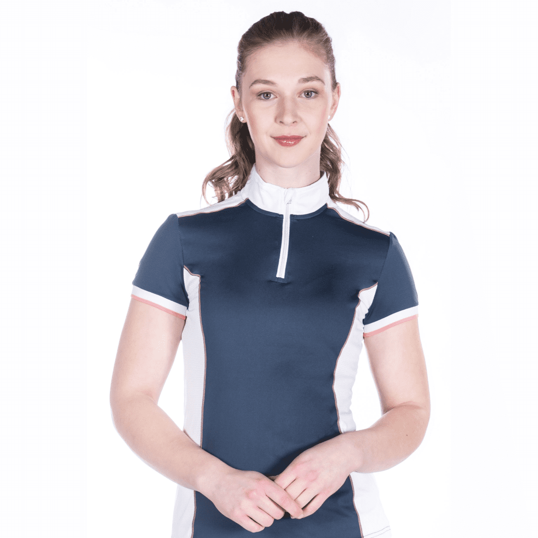 HKM Equilibrio Style Competition Shirt #colour_deep-blue