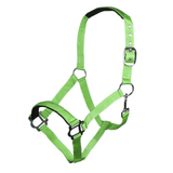 HKM Sydney Style Head Collar With Soft Padding #colour_neon-green